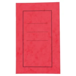 TTS 6.5''x 4'' Exercise Book 8mm Ruled Red 64pg 50pk Best