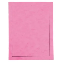 TTS 8''x 6.5'' Exercise Book Plain Pink 48pg 50pk